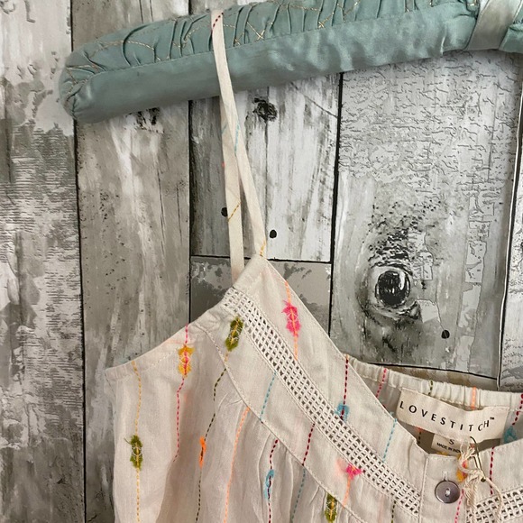 NWT LoveStitch sleeveless blouse S - Picture 2 of 6